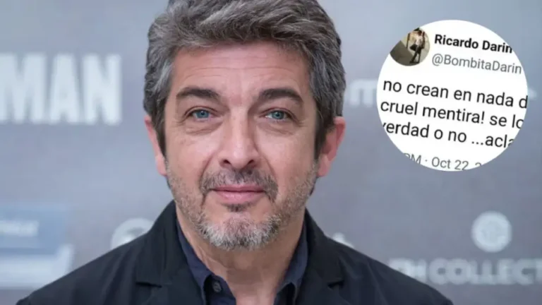 El fuerte descargo de Ricardo Darín luego de que se viralizara una fake news sobre él