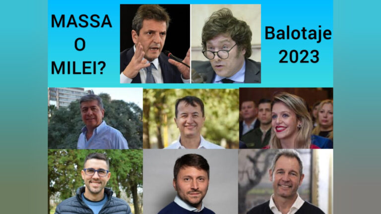 Dirigentes locales expusieron sus posturas para el balotaje
