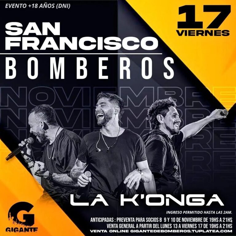 La Konga vuelve al Gigante de Bomberos