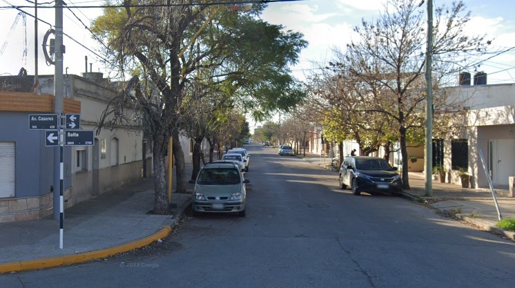 Adolescente lesionada tras choque en Barrio Catedral