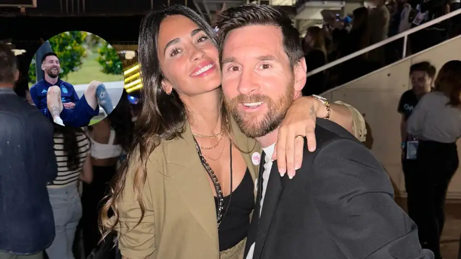 Lionel messi y antonela roccuzzo