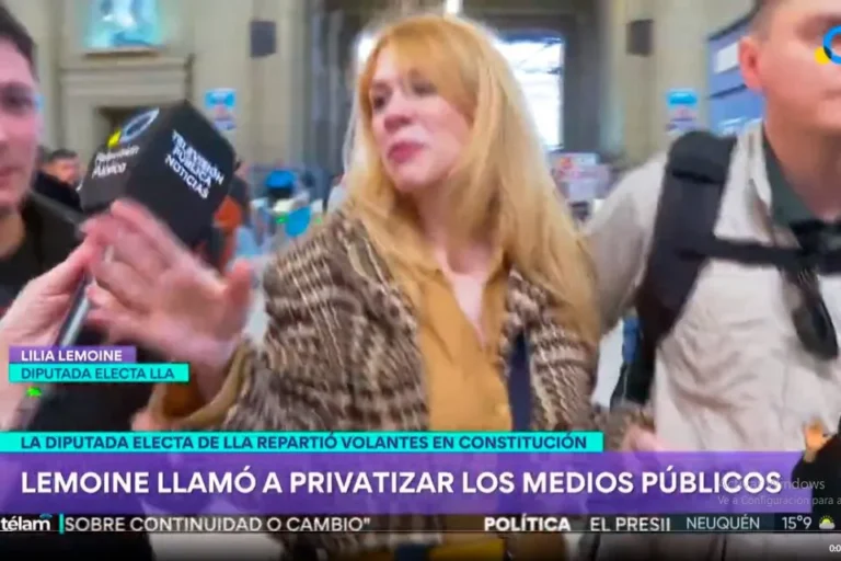 Denuncian a Lilia Lemoine y Milei por amenazas y dichos sobre la TV Pública