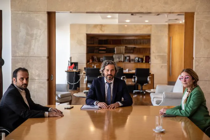 Cafiero se reunió con Amnistía Internacional por los argentinos rehenes de Hamas