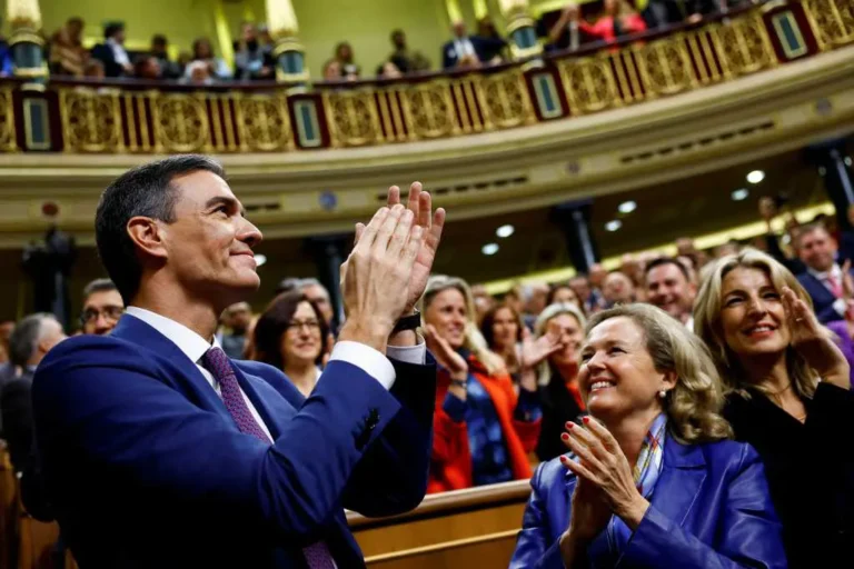 Pedro Sánchez fue reelecto como presidente del Gobierno español