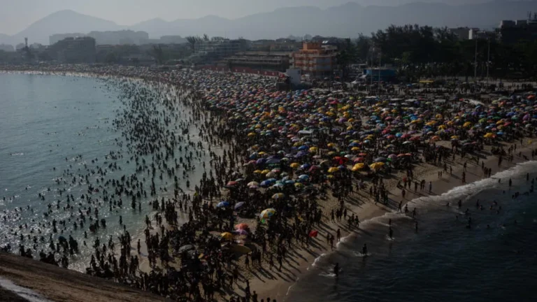 Brasil en alerta por la ola de calor: Río de Janeiro registró una sensación térmica de 58,5°