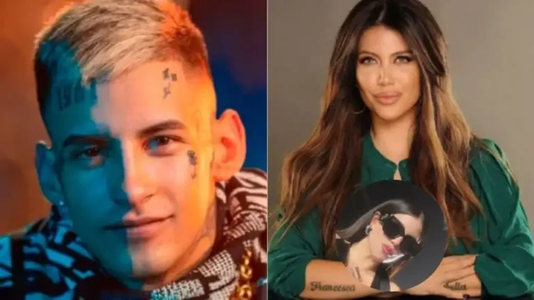 L-Gante sorprendió a Wanda Nara y publicó una foto de ella en sus redes sociales