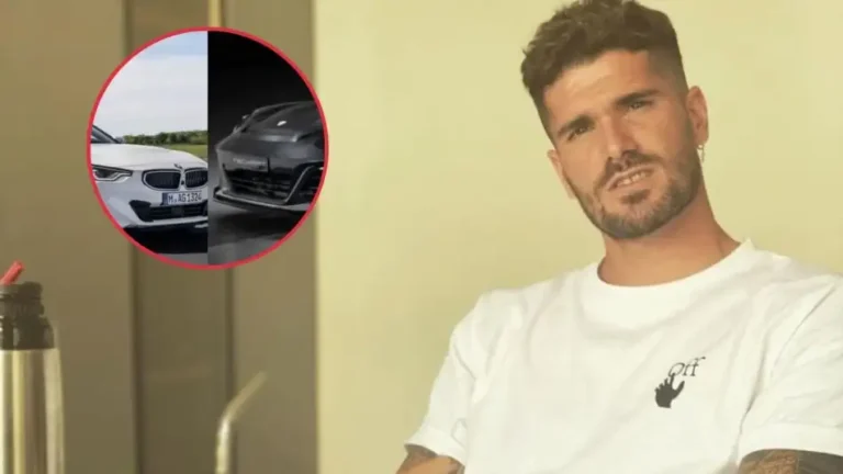 Salió a la luz la lujosa colección de autos de Rodrigo De Paul