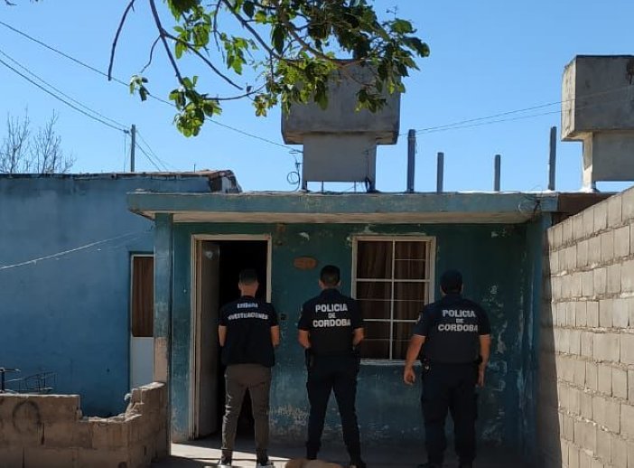 Allanamiento en Barrio Parque relacionado a una estafa en Morteros
