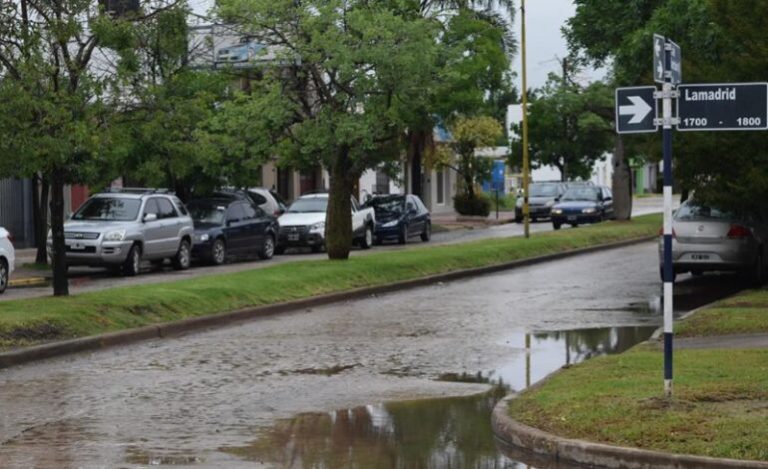 Durante el miércoles se registraron 80 mm de lluvia en San Francisco