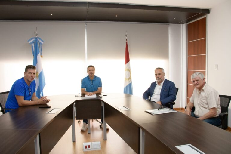 Daniel Zovatto visitó la ciudad y fue recibido por el intendente
