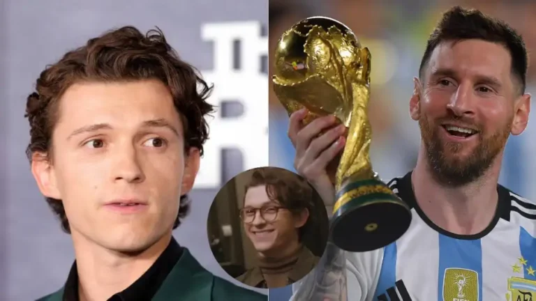 Tom Holland hizo una fuerte confesión sobre el día que conoció a Lionel Messi