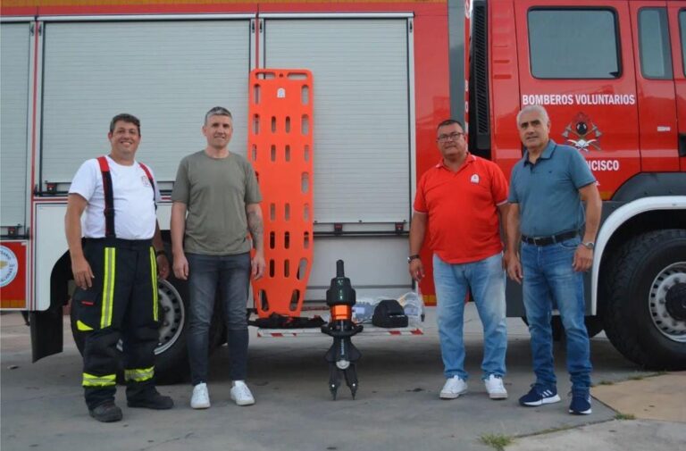 Nuevas adquisiciones de Bomberos Voluntarios