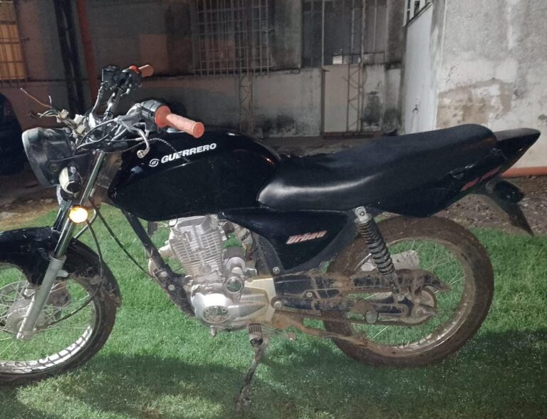 Porteña: dos detenidos tras el robo de una moto
