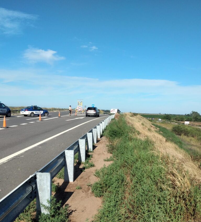 Precaución para circular en la Ruta 19: hundimiento del puente en el kilómetro 197