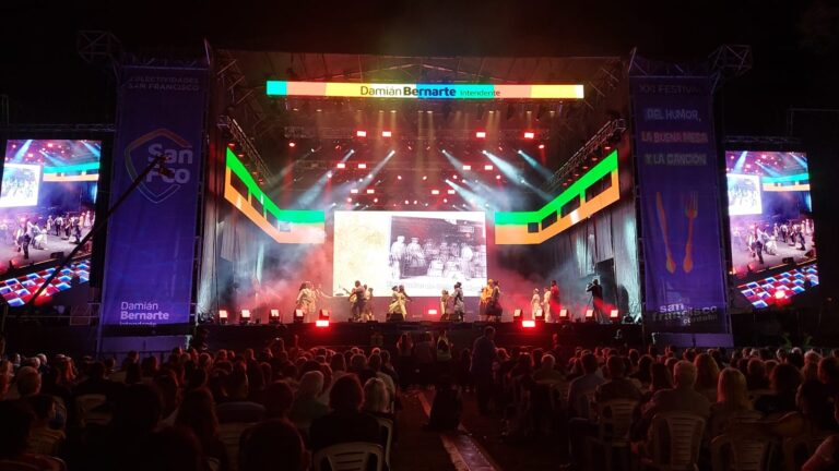 Pasó la primera noche del festival de la Buena Mesa: a puro baile y sabor