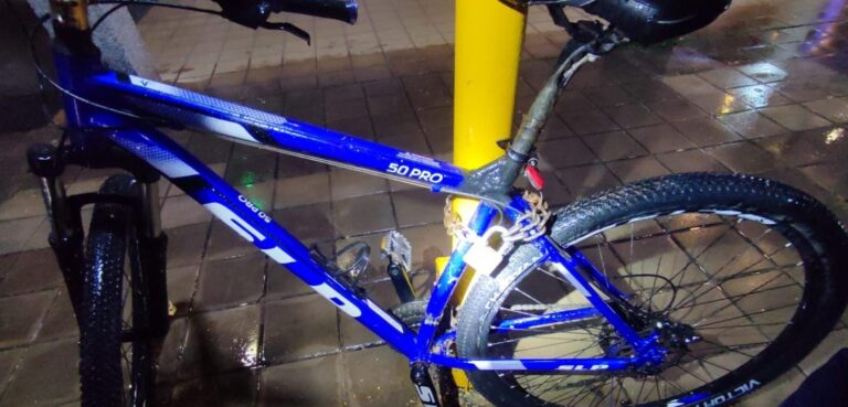 Intentó robar una bici, amenazó a la policia y lo detuvieron