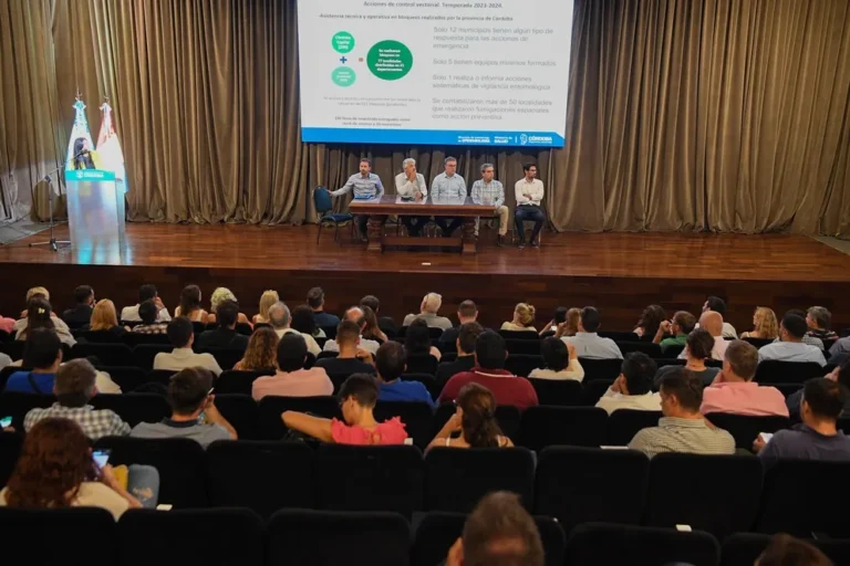 Con más de 1.700 casos de dengue reportados, Córdoba articula acciones de prevención con municipios
