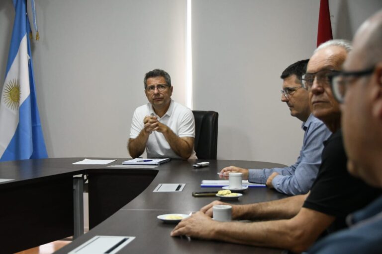 Bernarte se reunió con el directorio del Parque Industrial