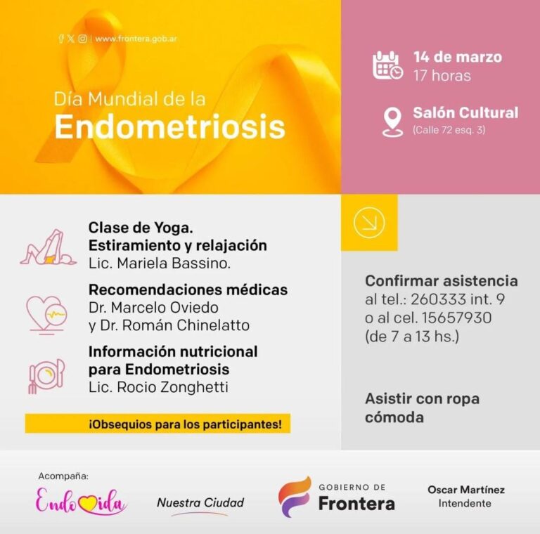 Actividades en Frontera por el Día Mundial de la Endometriosis
