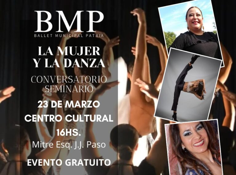 El Ballet Municipal Patria lanza el Conversatorio «La Mujer y la Danza»