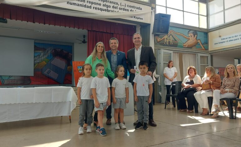  Construirán un nuevo salón de clases para el Jardín de Infantes de la Escuela J. B. Iturraspe