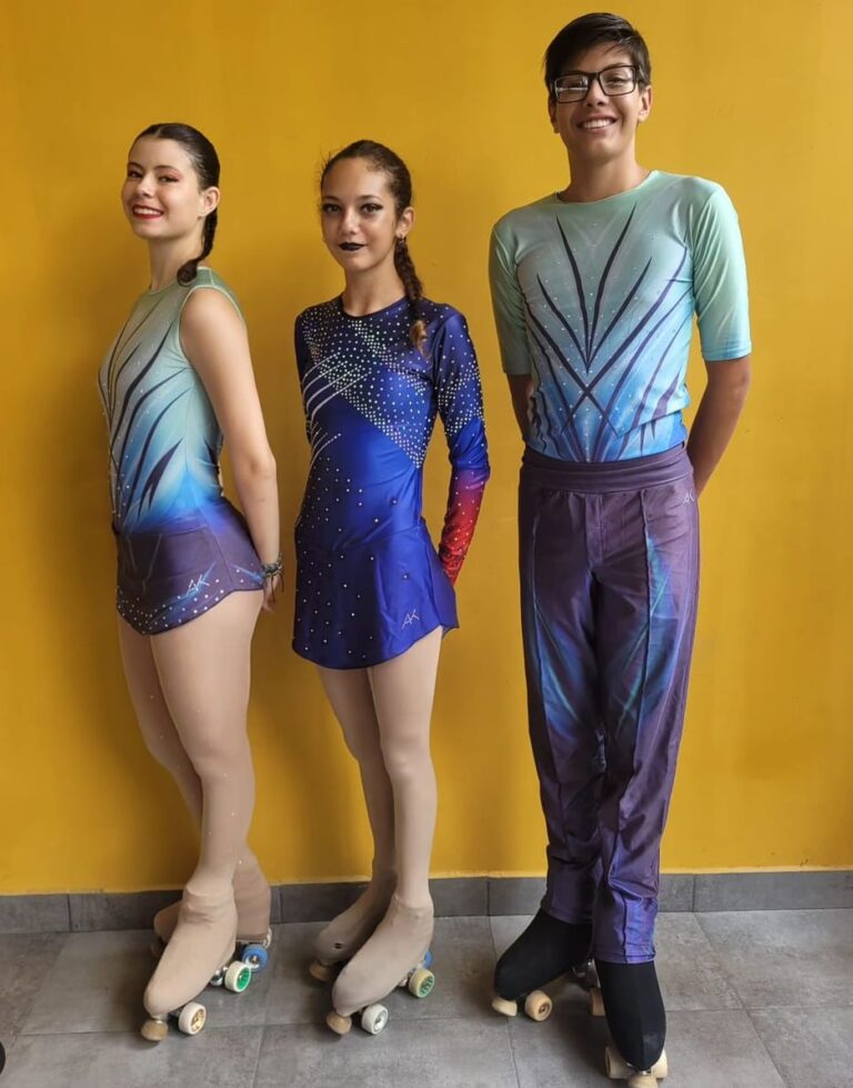 Patinadores de la ciudad rumbo al nacional.