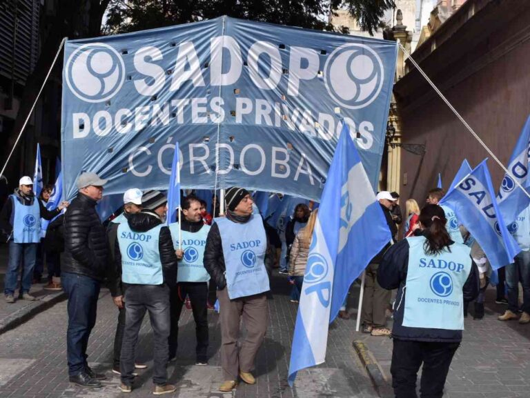 Paro de SADOP a nivel nacional: 70% de acatamiento en San Francisco