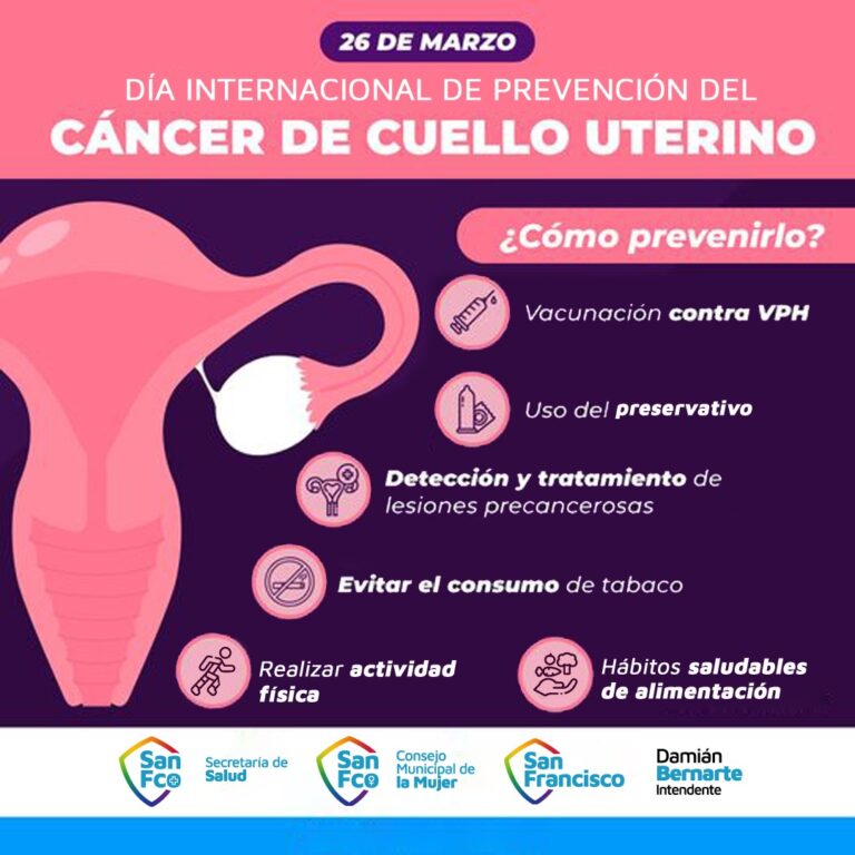 DÍA MUNDIAL DE LA PREVENCIÓN DEL CÁNCER DE CUELLO UTERINO
