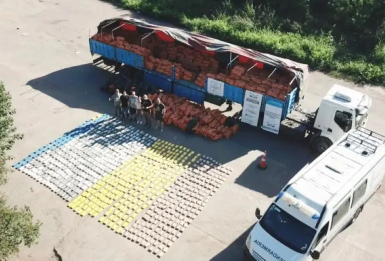 Salta: incautaron cargamento de 861 kilos de cocaína oculta en zapallos con destino a Córdoba