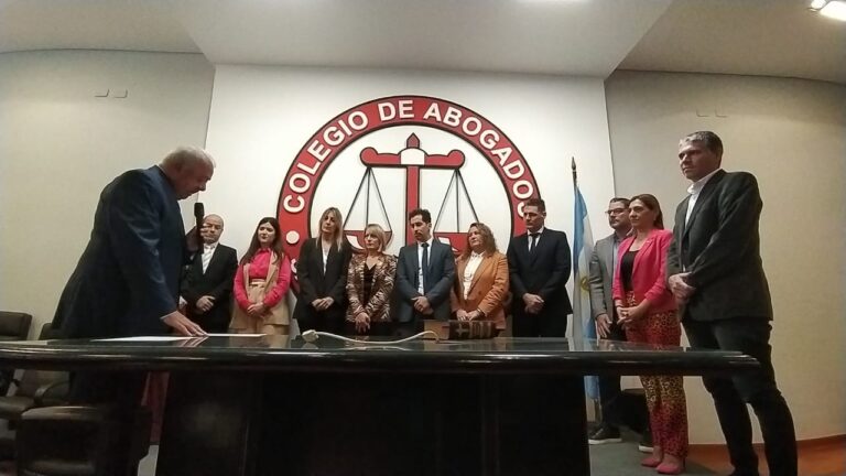 Asumieron las nuevas autoridades del Colegio de Abogados de San Francisco