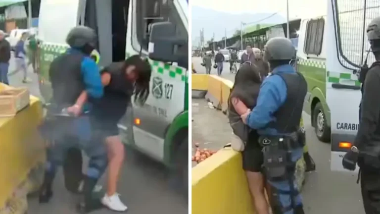 Una mujer le sacó el arma a un guardia, baleó a tres personas y todo quedó registrado por un canal de TV