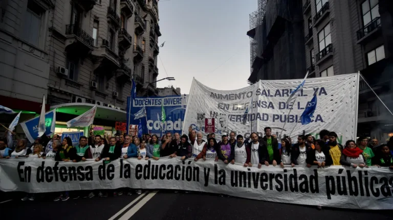 El intento por desactivar la marcha universitaria