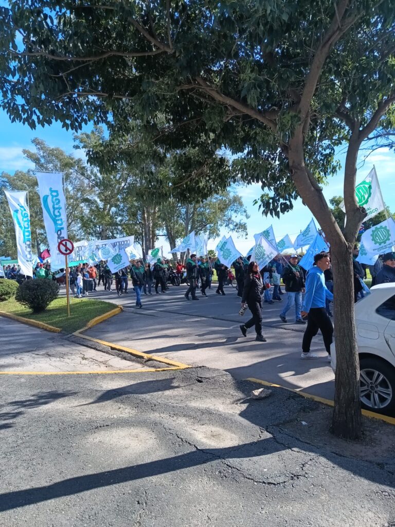 La movilización convocada por CGT en San Francisco