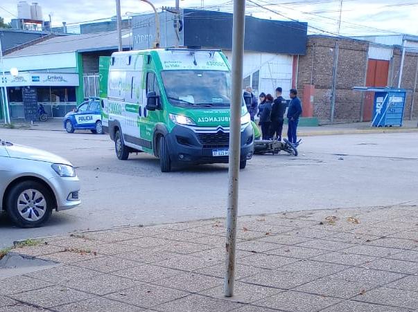 Accidente de tránsito sobre Av. Sáenz Peña e Interprovincial