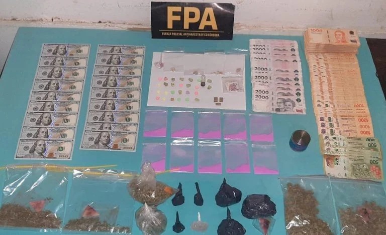 Un estadounidense fue detenido intentando vender drogas en Nueva Córdoba