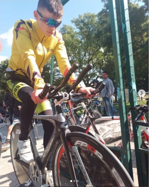 Maximo Gomez e Iñaki Serrano compitieron por un lugar en el Panamericano Junior de Pista