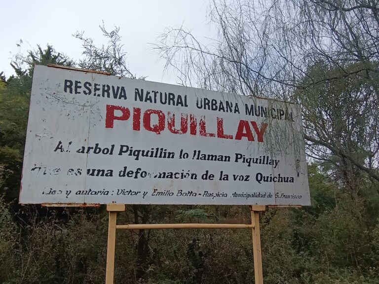 Reserva Natural Urbana Piquillay: un espacio único al sur de San Francisco