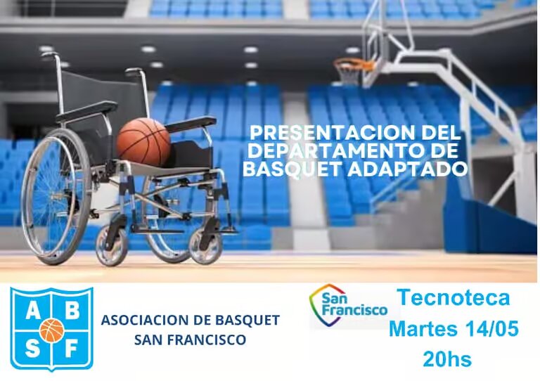 ABSF presentará el Departamento de Básquet Adaptado