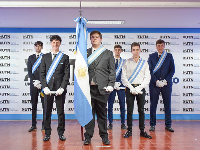 Los nuevos abanderados de UTN San Francisco