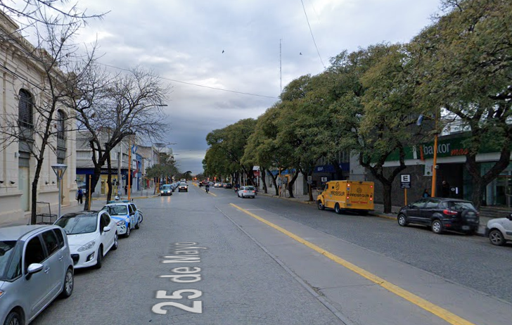  Intentó robar una moto en pleno centro y lo descubrieron