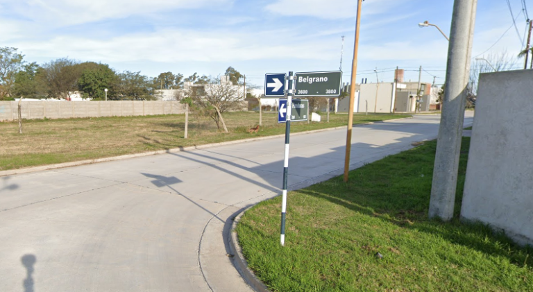 Robaron herramientas de una obra en contrucción