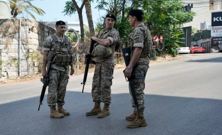  Militares libaneses abatieron a un hombre que realizó varios disparos contra la Embajada de EEUU en Líbano