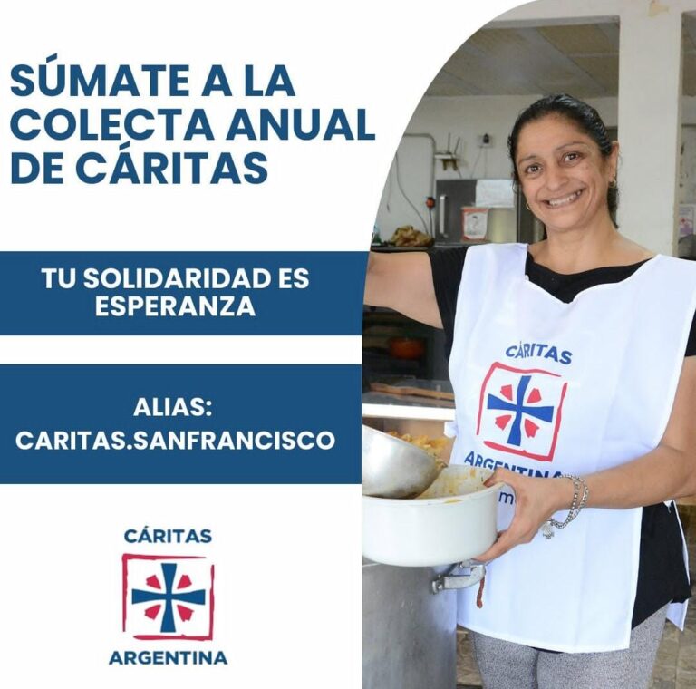 Colecta anual de Cáritas: cómo colaborar desde San Francisco con la campaña nacional