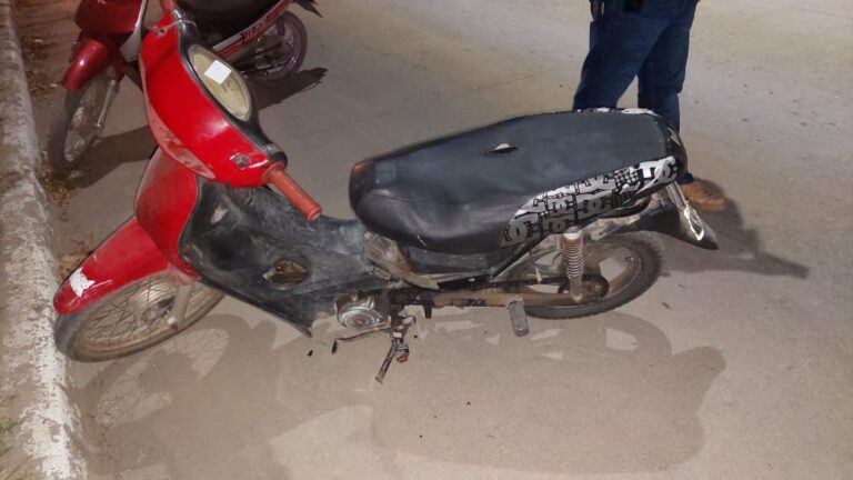 Secuestraron una moto adulterada en circulación