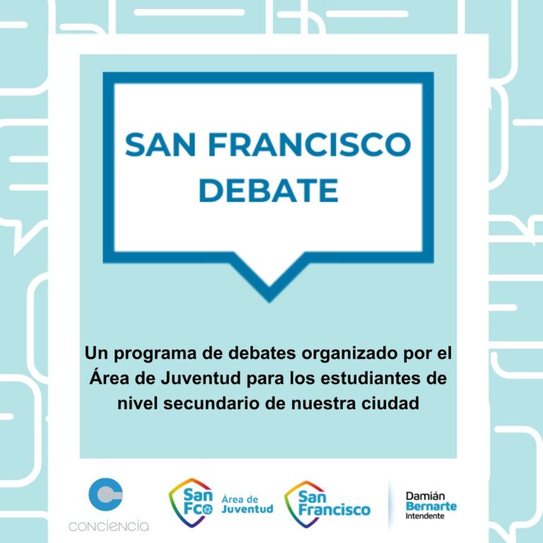Se realizará la primera edición de ‘San Francisco Debate’