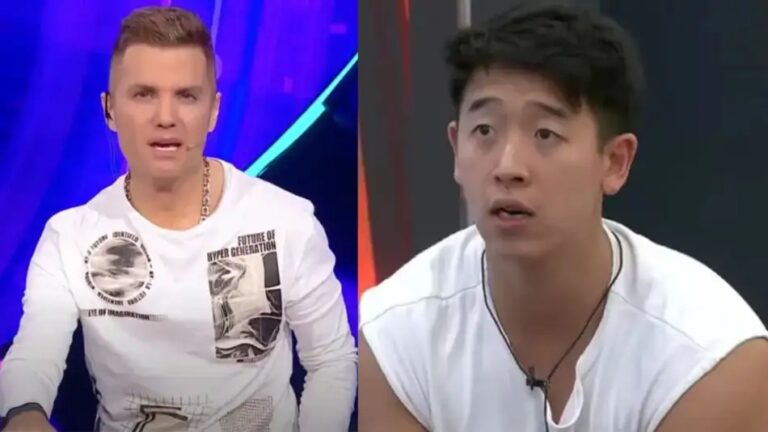 El tenso cruce entre Martín Ku y Santiago del Moro en Gran Hermano