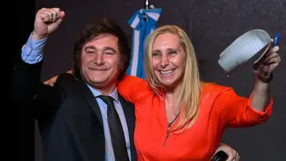 El recuerdo de karina milei junto a javier milei