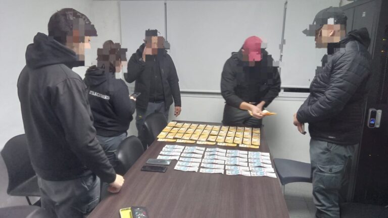 Allanamiento en Brinkmann: secuestran dinero y celulares
