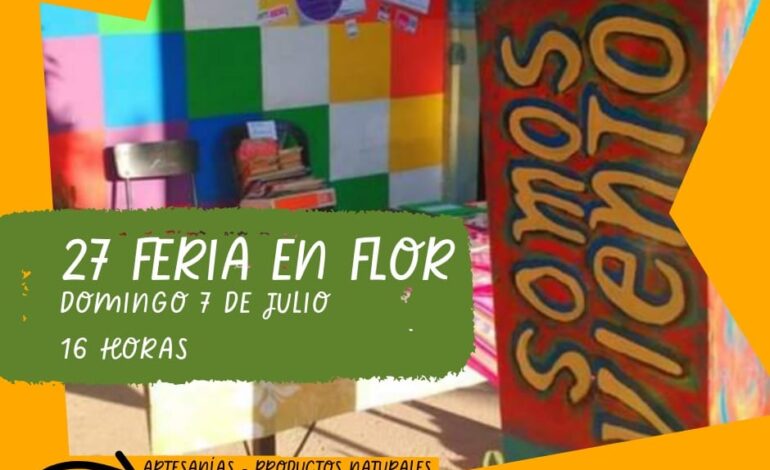  Llega la 27º Feria en Flor de Somos Viento