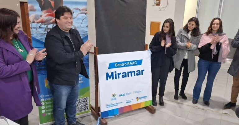Se inauguró en Miramar un centro RAAC